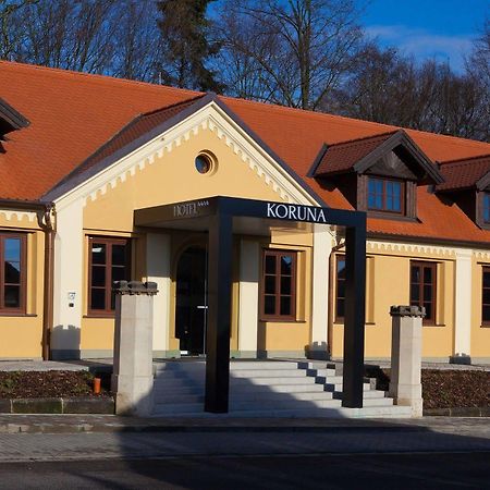 Hotel Koruna Chlumec nad Cidlinou Luaran gambar